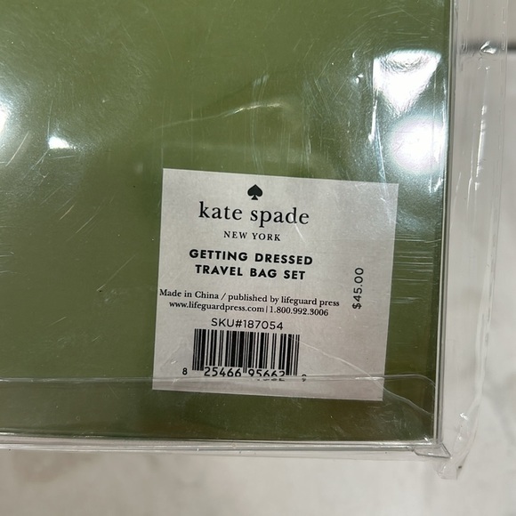 Kate Spade Getting Dressed Travel Bag Set NWT - Picture 9 of 11